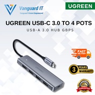 UGREEN USB-C 3.0 TO 4-PORT in 1 USB 3.0 HUB + USB-C