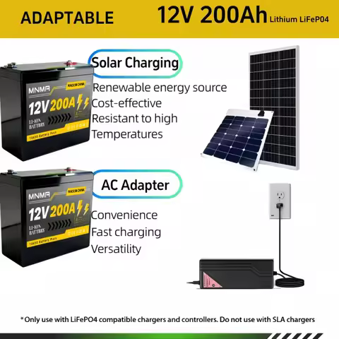 12V 200Ah LiFePO4 Battery Energy 100A BMS A+ Cells With 2-Year Warranty,UL1973,For RV, Van, Trolling