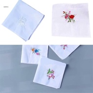 ✿ Breathable Handkerchief Bandanas for Adult Portable Square Pocket Towel 28x28cm