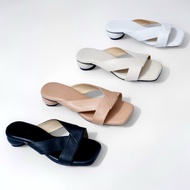 Martiny-Round Heel Shoes Low-Heeled Height 1.5 Inches (3cm) Soft Sole Beautiful To Wear