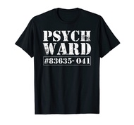 Psych Ward Prison Inmate Escaped Convict Fancy Dress Costume T-Shirt