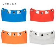 [Gemvan] Helmet Visor Peak 5-Snap Universal Sun Shade Easy to Install Direct Replaces
