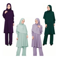 Jubah Seluar Sabella Jeanne Khoulla Ready Stock