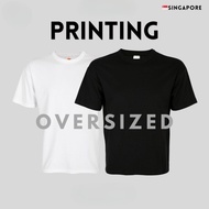 [220Gsm] Singapore Customised Oversized T-Shirt Printing Custom Photo Print Shirt Birthday Concert C