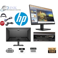 (GRADE A BORDERLESS HDMI MONITOR) HP P224 21.5-inch LED Backlit Monitor / VGA / Display Port / HDMI