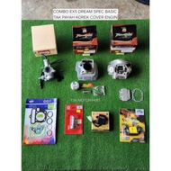EX5 DREAM COMBO 54 SPEC BASIC TAK PAYAH KOREK COVER ENGINE