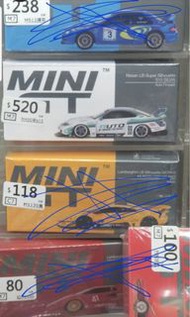 Mini GT Subaru Impreza / Nissan / Lamborghini 模型車
