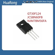 20 Pieces/Batch GT30F124 30F124 JCS8N60FB 8N60 JCS8N60 NJM78M56FA JRC78M56A 78M56A TO-220F