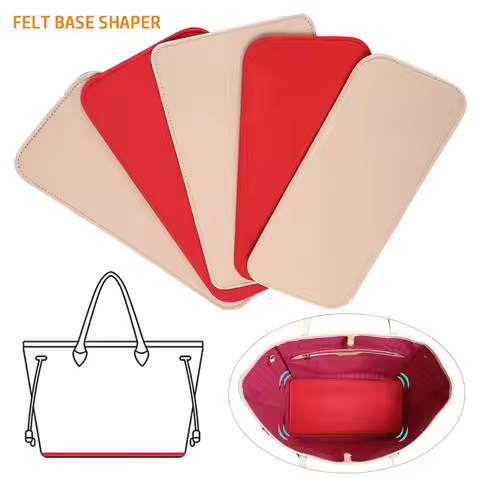 Thicken Felt Base Shaper Perfect For LV Neverfull Hangdbag Tote Bag Bottom Support