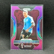 2022 Panini Prizm World Cup Prizms Purple  #273 Darwin Nunez URUGUAY /199 card Liverpool football so