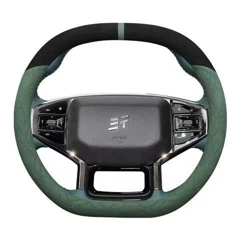 Suede Car Steering Wheel Cover For Chery Jetour Traveller T2 2023 2024 2025 Jetour T2 Interior Styli