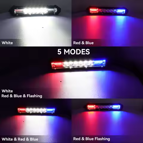 ultra-thin Work Light Bar 7 inch LED Combo 4x4 Offroad LED Light Bar for Tractor Boat 4WD 4x4 Trucks