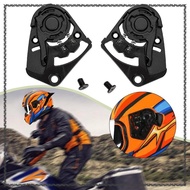 [MCA] 2x Helmet Visor Base Directly Replace Easy Installation Equipment Component Motorbike Accessor