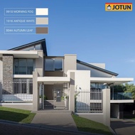 SINAR JOTUN 1016 ANTIQUE WHITE 15L JOTASHIELD/TOUGH SHIELD EXTERIOR PAINT/CAT DINDING RUMAH LUAR