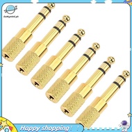 【ouwym9al】Quarter Inch Adapter, 6.35mm (1/4 Inch) Male to 3.5mm (1/8 Inch) Female Headphone Jack Plu