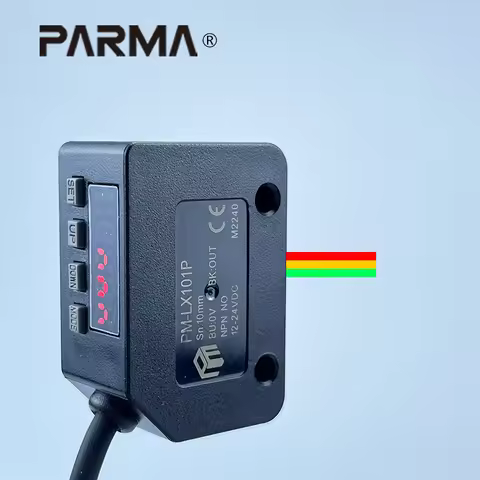 PARMA LX101 Color Sensor Color Recognition Mark TrackingDigital Mark Sensor Optical sensor, photoele