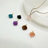 Authentic Stone 4 Leaf Clover Pendant ️ ️ ️ ️ ️ ️