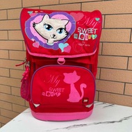 美國 樂高 LEGO 紅色牛津布 MY SWEET HEART CAT 童裝 背囊 書包