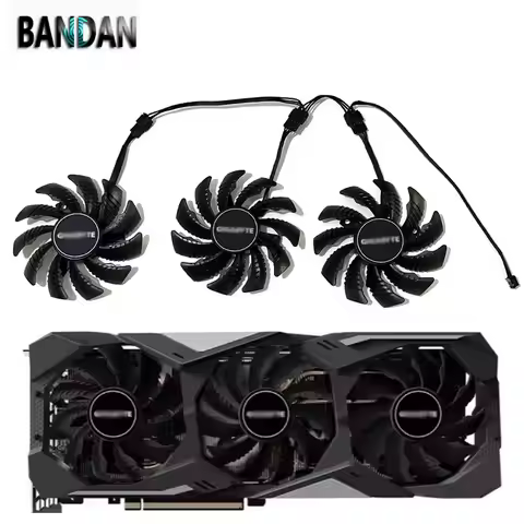 NEW Video Card Cooler 78MM RTX 2060 4PIN Cooling Fan for Gigabyte RTX 2060 2060S 2070 2080 2080TI GT