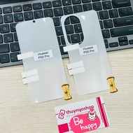 (2 pieces) Glossy transparent PPF Huawei P40 - P40 Pro - P50 - P50 Pro - Mate 40 - Mate 40 Pro - Mat
