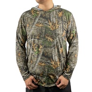 New Pelagic Fishing Shirt Hooded Long Sleeve Uv Protection Man Outdoor Camouflage Moisture Wicking P