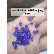 Wholesale 20 pcs (1 dozen) blue royal king sapphire gravel agate