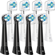 8 Pek Kepala Pengganti IO Serasi dengan Berus Elektrik Oral B IO 2/3/4/5/6/7/8/9/10/Deep Clean Serie