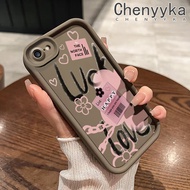เคส Chenyyka สำหรับ iPhone 6 Plus 6S Plus 7 Plus 8 Plus 5 5S Se 2020ลายการ์ตูนรูปนางฟ้ารักดอกไม้ีเคสซิลิโคนเนื้อนิ่มบางๆเคสป้องกันแบบหนาขึ้นทั้งหมด