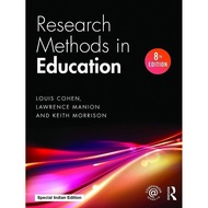 New Book Research Methods in Education 8th Eighth Edition by Cohen G