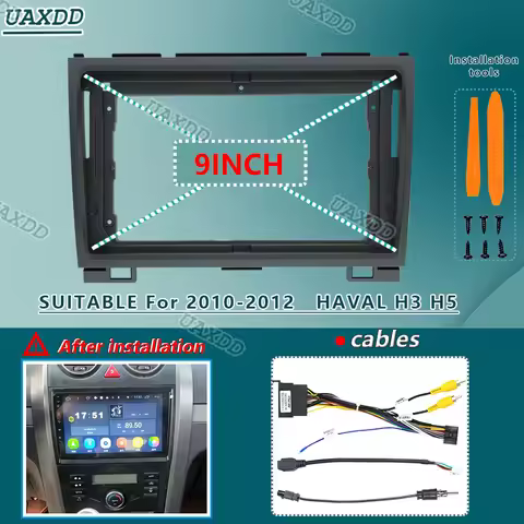For 2010-2012 Great-Wall-Motor HAVAL H3 H5 9inch Car CD Radio Android Stereo Screen Video Player Nav