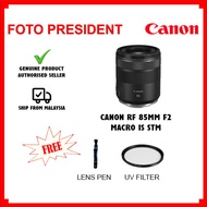 Canon RF 85mm f2 Macro IS STM