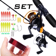 FRRTC 2 Section Spinning Fishing Rod and Spinning Reel Set