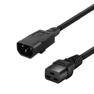 ,,,,~C14-C19 Server Power Extension Cord C14 To C19 Red Blue Yellow PDU American Standard 14AWG2.5 S