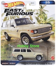 Hobby Store xe mô hình Hot Wheels Premium Fast and Furious Toyota Land Cruiser FJ60