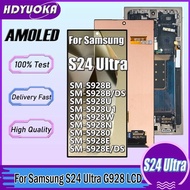 6.8" AMOLED For Samsung S24 Ultra LCD S928 S928B S928U Display Touch Screen Digitizer For S24 Ultra 