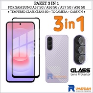Tempered Glass Package Samsung A57 5G A56 5G A37 5G A36 5G Anti-Scratch Full Glass Anti-Scratch Came