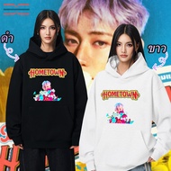 เสื้อกันหนาวมีฮู้ดพิมพ์ลายตัวละคร GOT7 Bambam Hometown Album Retro พร้อมกระเป๋าสำหรับผู้หญิง #4