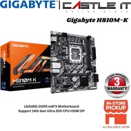 Gigabyte H810M-K DDR5 mATX Motherboard LGA1851 HDMI DP PCIe 4.0