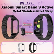 Xiaomi Smart Band 9 Active Strap Metal Stainlees Steel Mi Band 9 Active Metal Clip Design Accessorie
