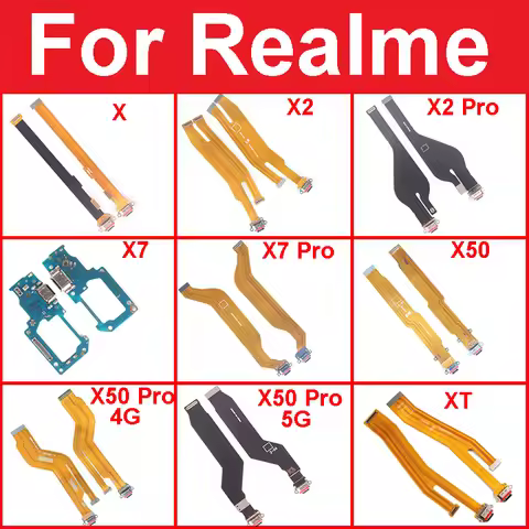 USB Charging Board Dock Flex Cable For OPPO Realme X50 Pro X7 Pro X3 X2 Pro X Lite XT X USB Charger 