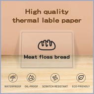 ∱ Niimbot B21/B1/B3S Transparent Label Printing Paper Name Sticker Waterproof Thermal