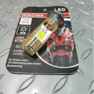 H6 front LED light, 2-sided motorcycle LED bulb, HINOWA AC DC H6
