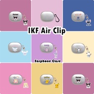 READY STOCKFor IKF Air Clip Case Cute Cartoon Soft Silicone Earphone Case Casing Cover