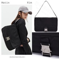🔥限時優惠🇰🇷MATIN KIM BUCKLE BAG IN BLACK🖤