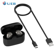 เคสที่ชาร์จสำลองกล่อง Pengisi Daya Earphone 590MAh สำหรับ Jabra Elite 4/Elite 3