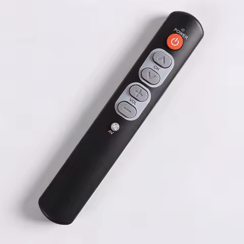 ABGB-Learning Remote Control For TV STB DVD Hifi IR Devices-Universal Programmable Big Button Remote
