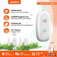 JAMAY M8 150 ล้านเครื่องฟอกอากาศไอออนลบ ionizer สร้อยคอมินิเครื่องฟอกอากาศส่วนบุคคลลบ PM2.5 เสียงรบก