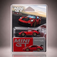 Mini GT 1060 Porsche 911 (992) GT3 RS Weissach Package Guards Red Blister