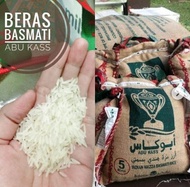 Beras Basmati Abu kass 5kg kemasan original