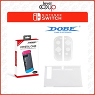 DOBE Nintendo Switch V1, V2 Dockable Crystal Clear Hard Protective Case
